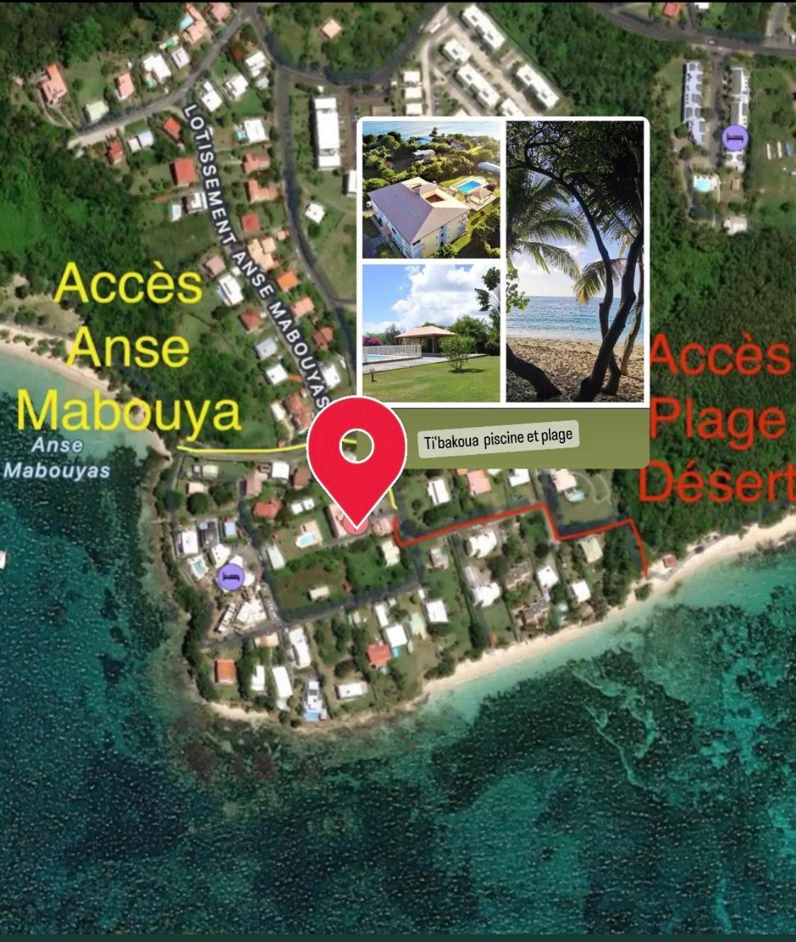 Ti'Bakoua A Sainte-Luce Plage Et Piscine Buitenkant foto
